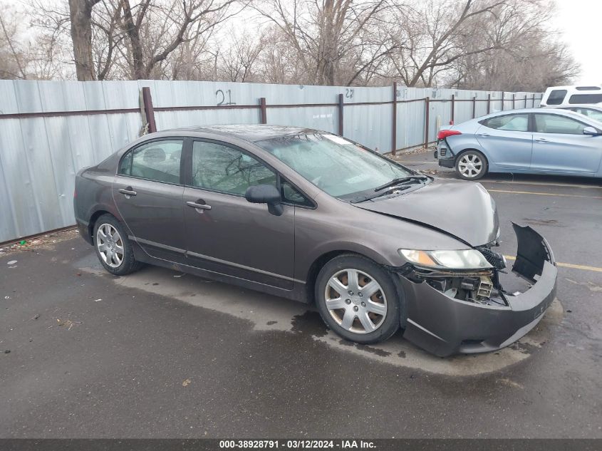 2010 Honda Civic Lx VIN: 19XFA1F54AE018610 Lot: 38928791