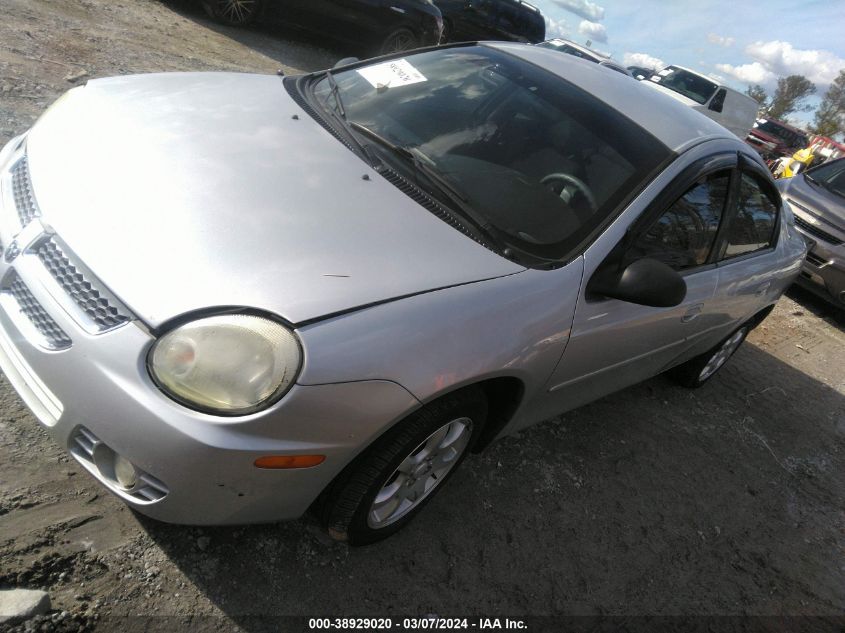 2005 Dodge Neon Sxt VIN: 1B3ES56C55D268641 Lot: 38929020