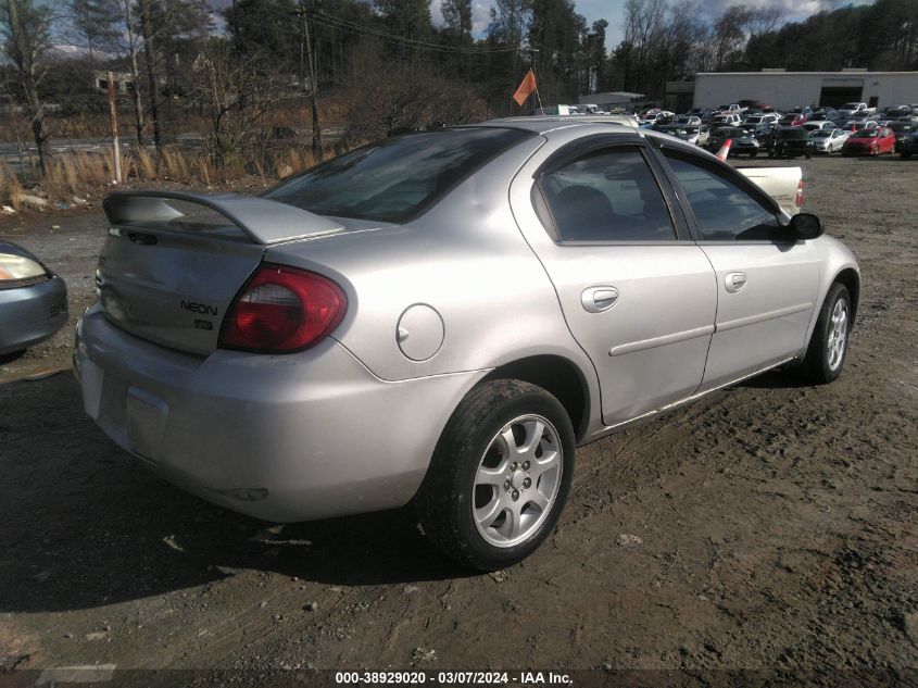 2005 Dodge Neon Sxt VIN: 1B3ES56C55D268641 Lot: 38929020