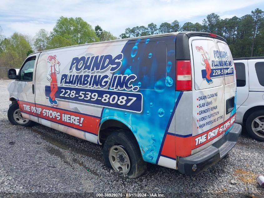 2016 Chevrolet Express 2500 Work Van VIN: 1GCWGBFF5G1201250 Lot: 38929075