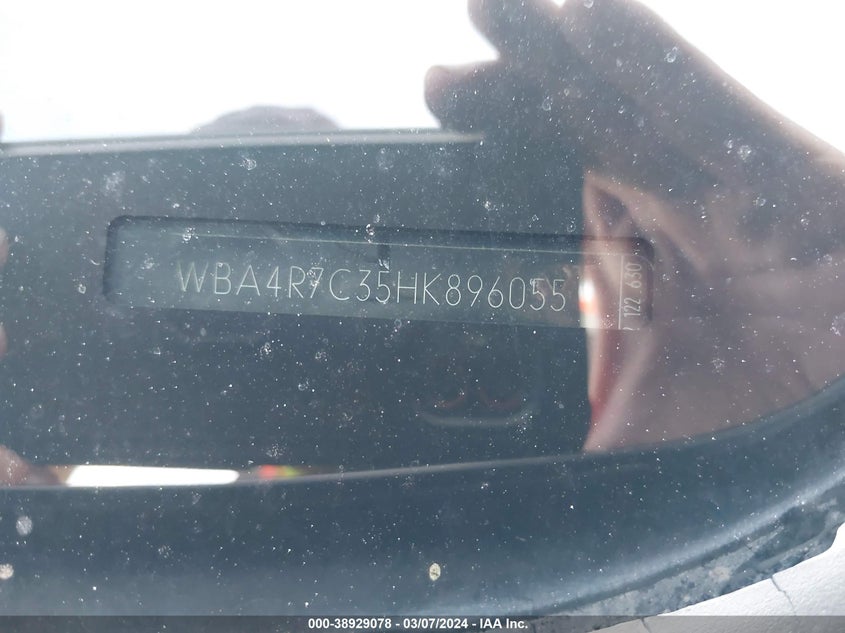 2017 BMW 430I - WBA4R7C35HK896055