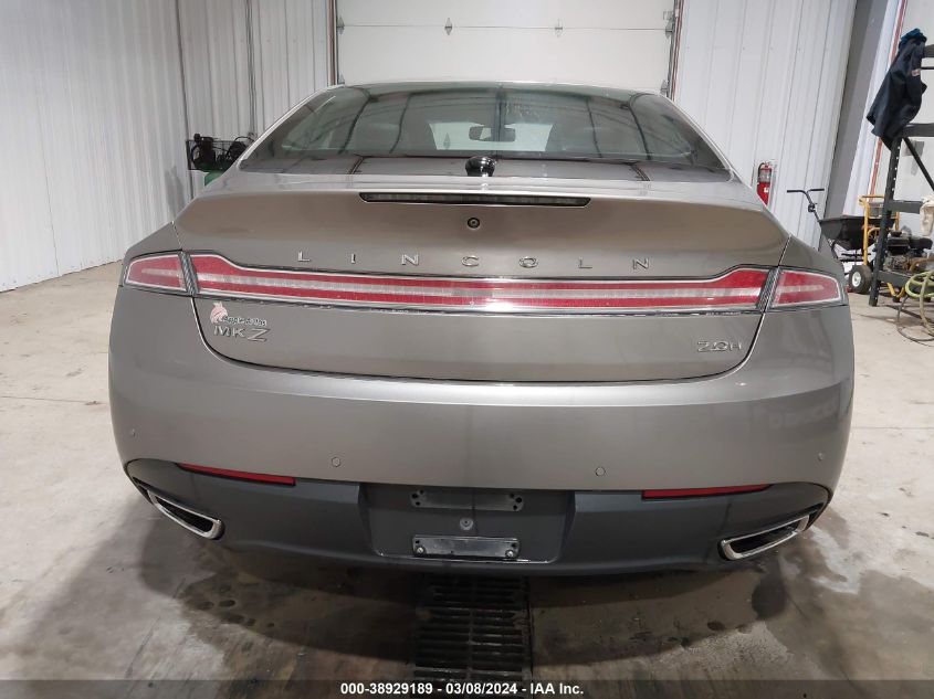 2015 Lincoln Mkz Hybrid VIN: 3LN6L2LU4FR610743 Lot: 38929189