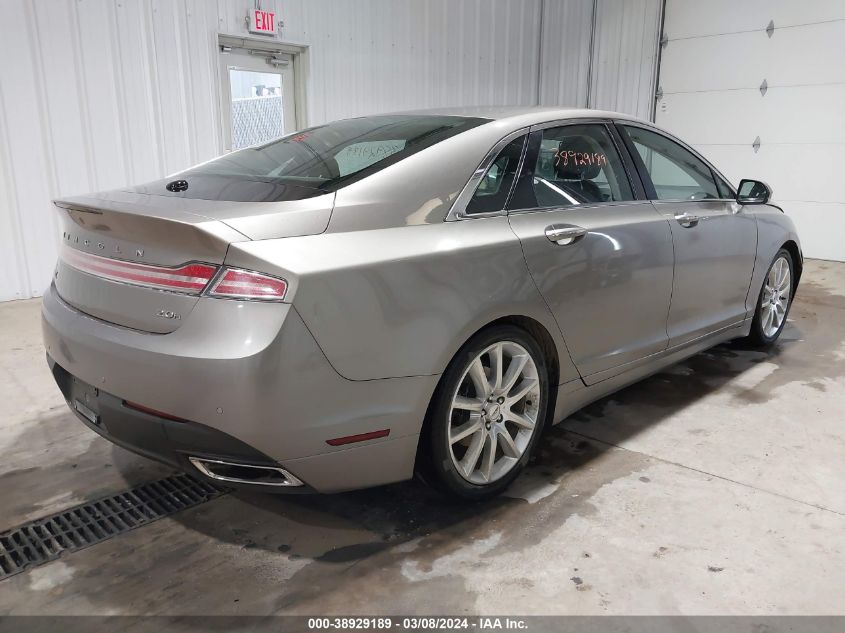 2015 Lincoln Mkz Hybrid VIN: 3LN6L2LU4FR610743 Lot: 38929189