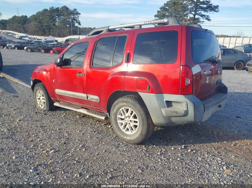 Vin: 5n1an0nu4en803837, lot: 39412606, nissan xterra s 20143