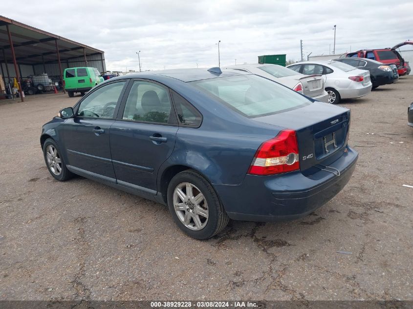 2006 Volvo S40 2.4I VIN: YV1MS382762202750 Lot: 38929228