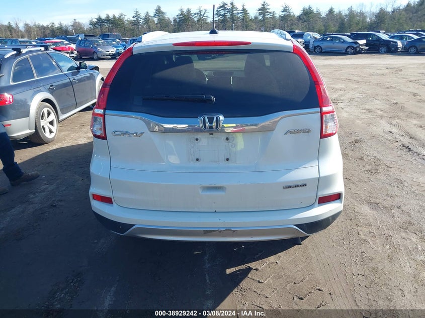 2015 HONDA CR-V TOURING - 5J6RM4H92FL033749