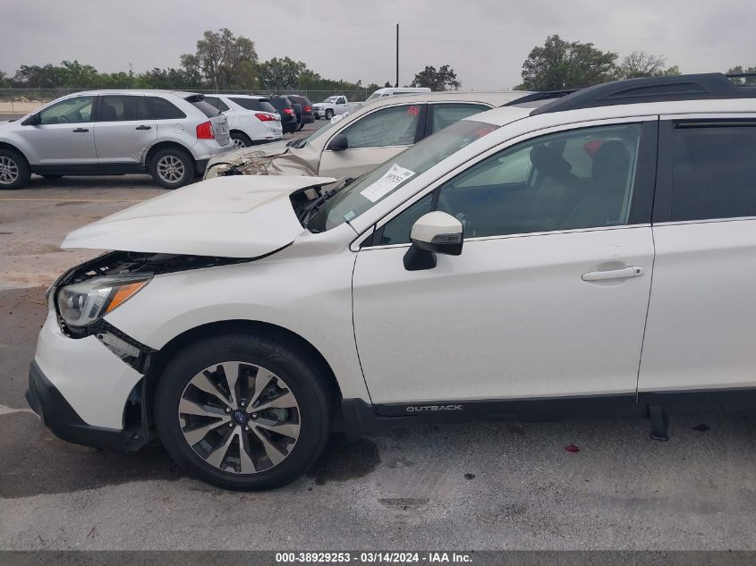 2017 Subaru Outback 2.5I Limited VIN: 4S4BSANC1H3273840 Lot: 38929253