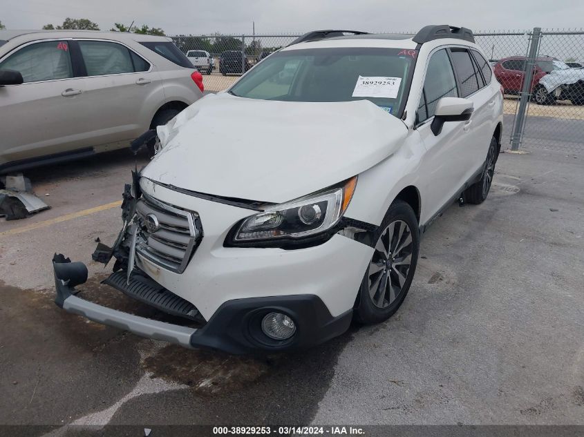 2017 Subaru Outback 2.5I Limited VIN: 4S4BSANC1H3273840 Lot: 38929253