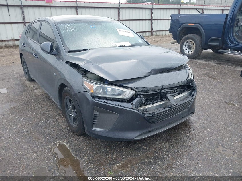 2019 Hyundai Ioniq Hybrid Blue VIN: KMHC65LC1KU174682 Lot: 38929268