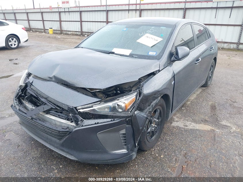 2019 Hyundai Ioniq Hybrid Blue VIN: KMHC65LC1KU174682 Lot: 38929268