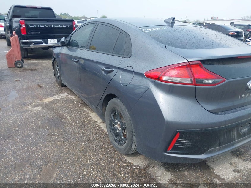2019 Hyundai Ioniq Hybrid Blue VIN: KMHC65LC1KU174682 Lot: 38929268