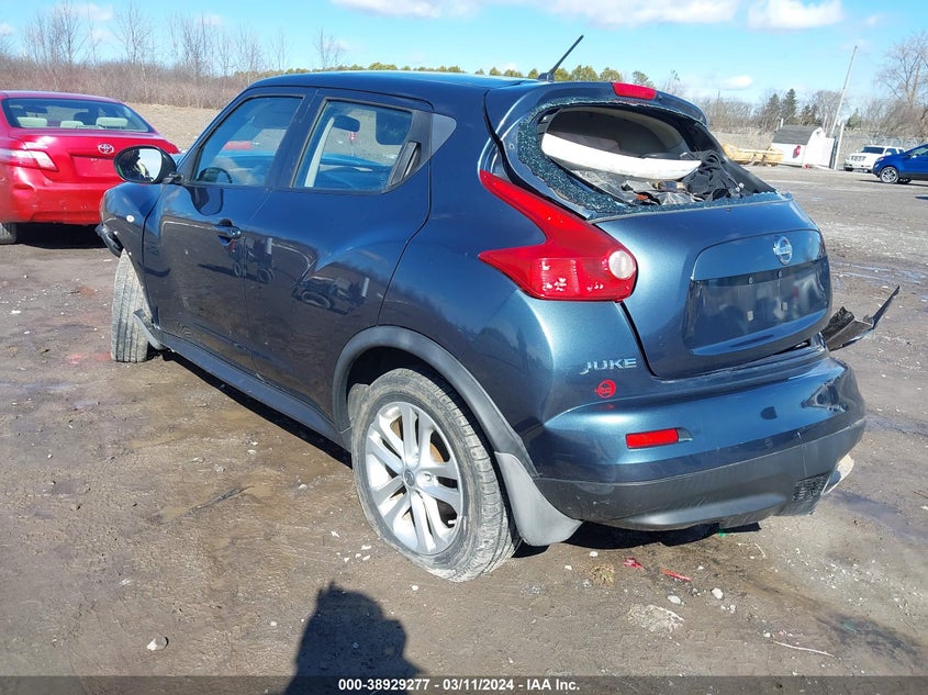 2013 NISSAN JUKE S/SV/SL - JN8AF5MV1DT216549
