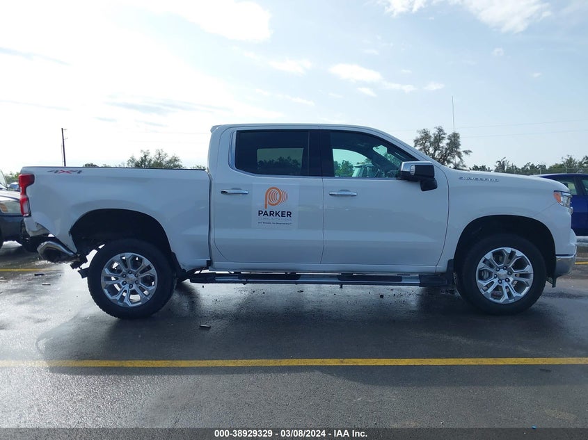 2023 CHEVROLET SILVERADO 1500 4WD  SHORT BED LTZ - 2GCUDGED9P1154232