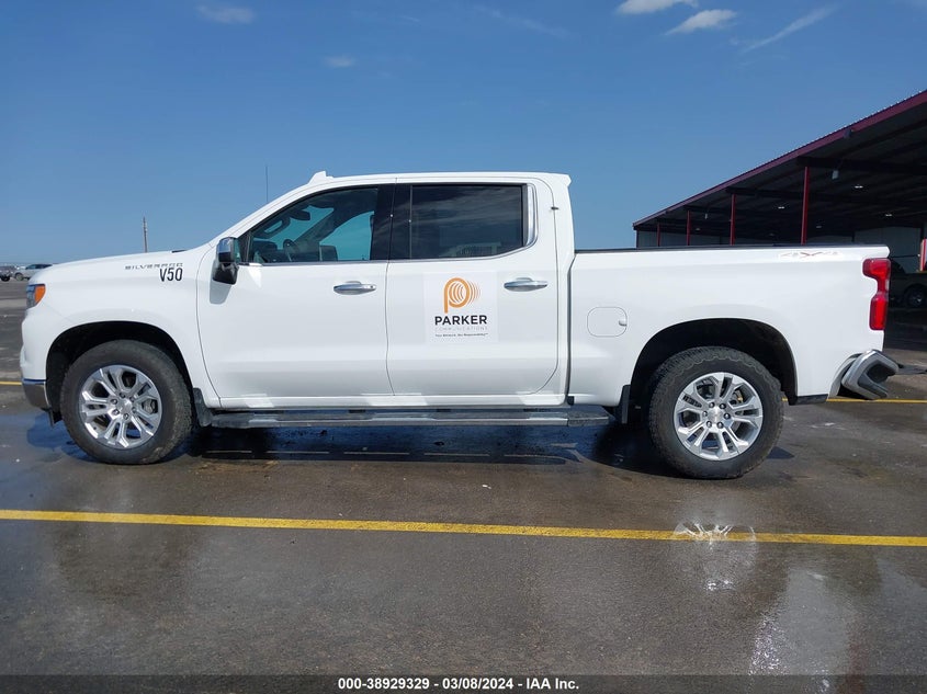 2023 CHEVROLET SILVERADO 1500 4WD  SHORT BED LTZ - 2GCUDGED9P1154232