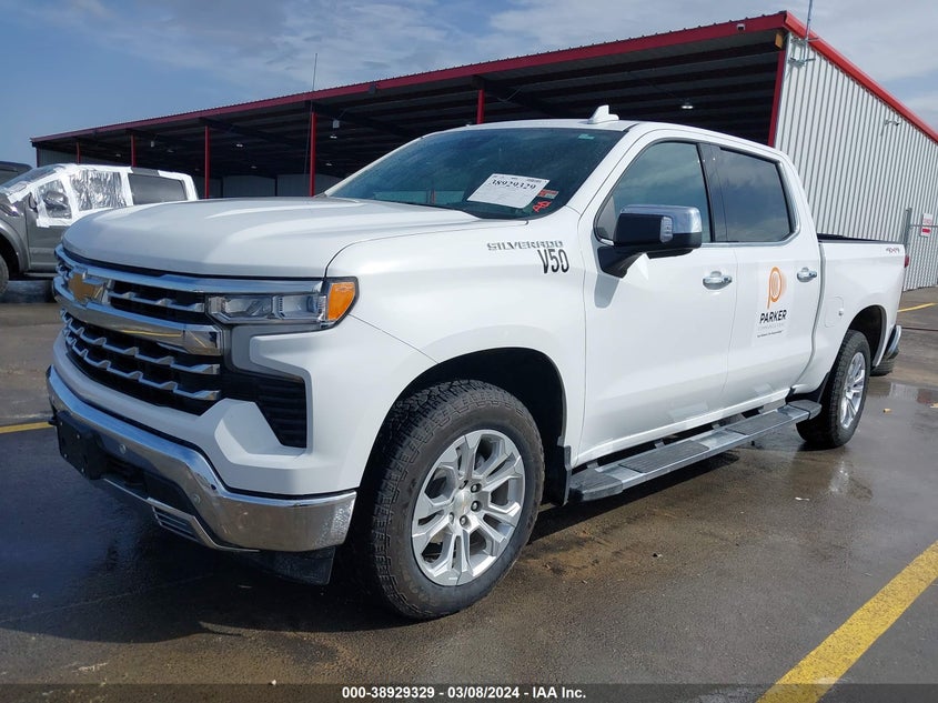 2023 CHEVROLET SILVERADO 1500 4WD  SHORT BED LTZ - 2GCUDGED9P1154232