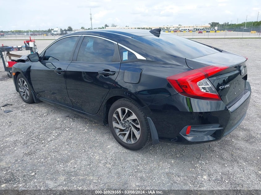 VIN 19XFC2F70HE011780 2017 HONDA CIVIC EX