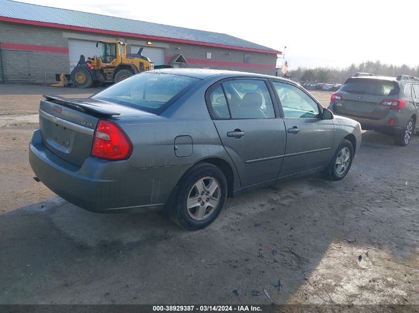 2005 Chevrolet Malibu Ls VIN: 1G1ZT54835F134865 Lot: 38929387