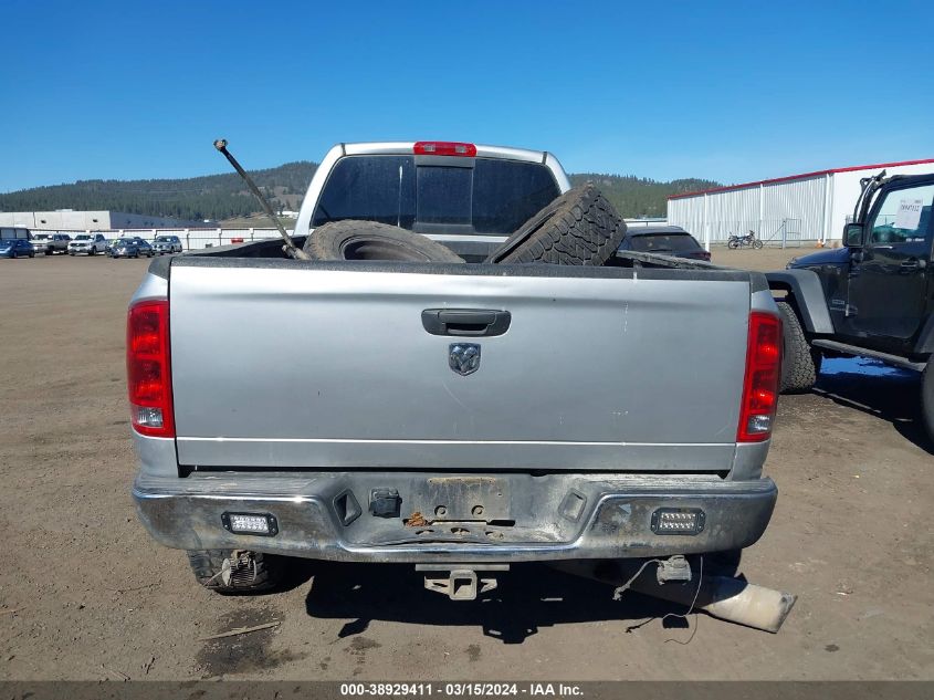 2003 Dodge Ram 3500 Slt/Laramie/St VIN: 3D7LU38C43G706783 Lot: 38929411