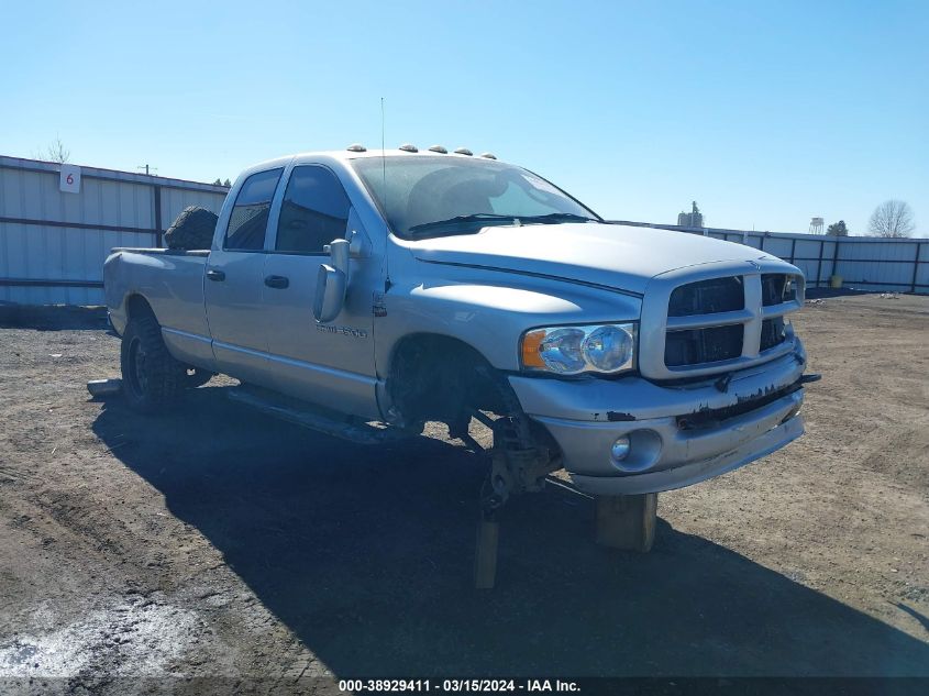 2003 Dodge Ram 3500 Slt/Laramie/St VIN: 3D7LU38C43G706783 Lot: 38929411