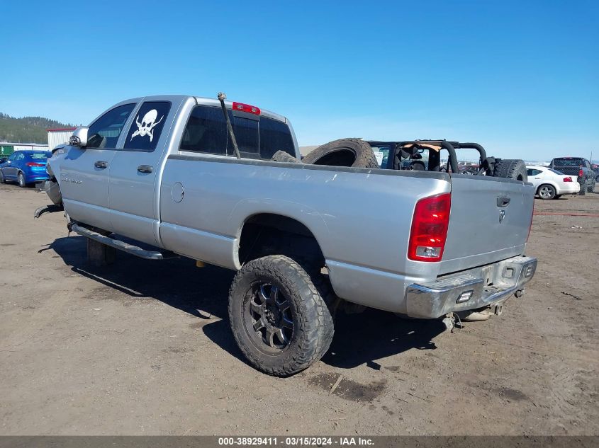 2003 Dodge Ram 3500 Slt/Laramie/St VIN: 3D7LU38C43G706783 Lot: 38929411