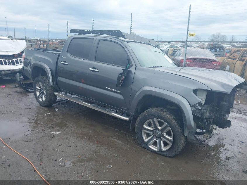 VIN 3TMGZ5AN8JM183917 2018 TOYOTA TACOMA LIMITED