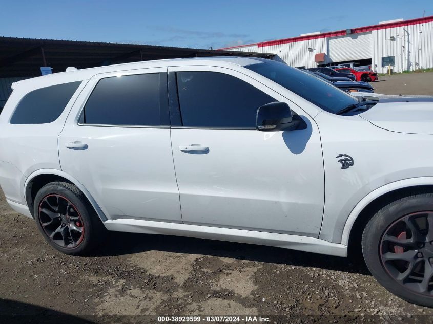 2021 Dodge Durango Srt Hellcat Awd VIN: 1C4SDJH98MC643075 Lot: 39129354