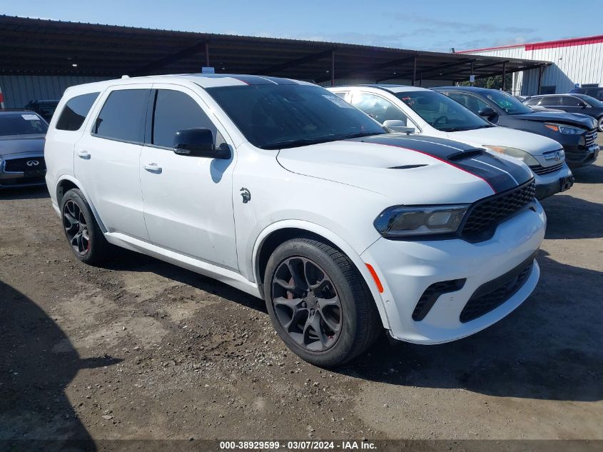 2021 Dodge Durango Srt Hellcat Awd VIN: 1C4SDJH98MC643075 Lot: 39129354