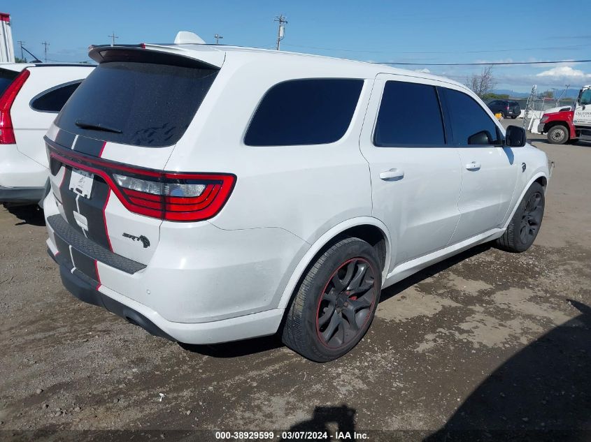 2021 Dodge Durango Srt Hellcat Awd VIN: 1C4SDJH98MC643075 Lot: 39129354