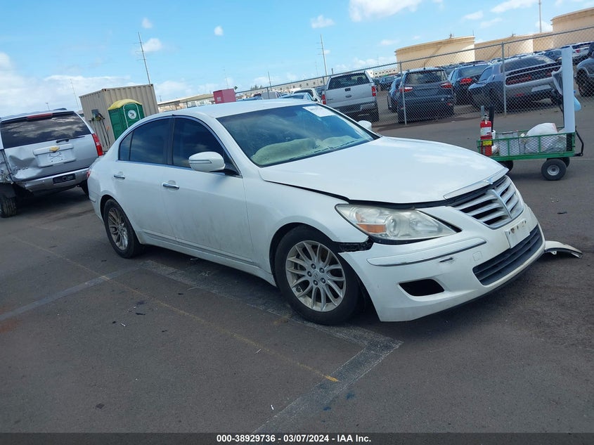 2011 Hyundai Genesis 3.8 VIN: KMHGC4DE8BU114418 Lot: 38929736