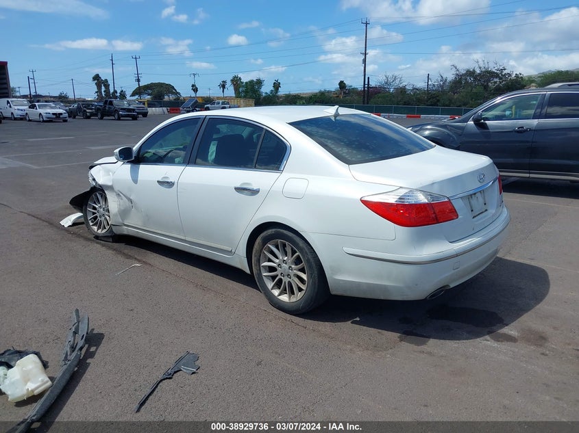2011 Hyundai Genesis 3.8 VIN: KMHGC4DE8BU114418 Lot: 38929736