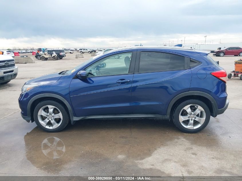 2016 Honda Hr-V Ex-L VIN: 3CZRU6H77GM746530 Lot: 38929850