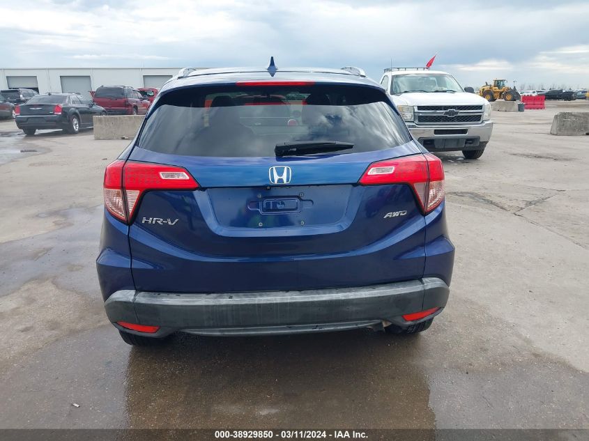 2016 Honda Hr-V Ex-L VIN: 3CZRU6H77GM746530 Lot: 38929850