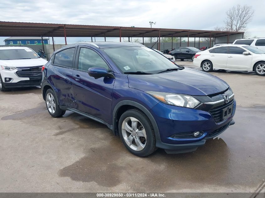 2016 Honda Hr-V Ex-L VIN: 3CZRU6H77GM746530 Lot: 38929850