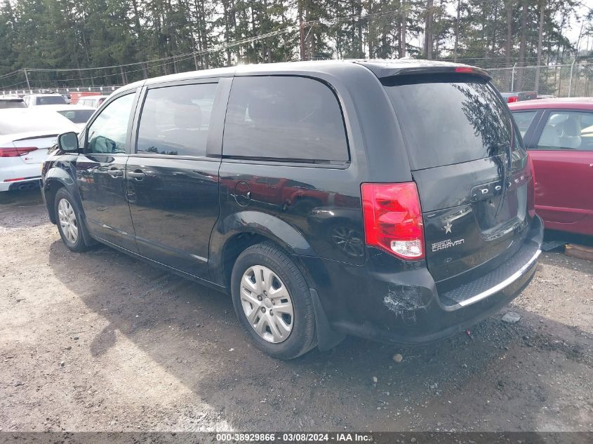 2019 Dodge Grand Caravan Se VIN: 2C4RDGBG1KR504063 Lot: 38929866