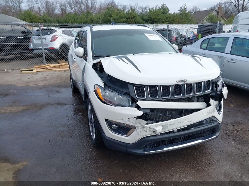 2020 JEEP COMPASS LIMITED FWD - 3C4NJCCB8LT122551