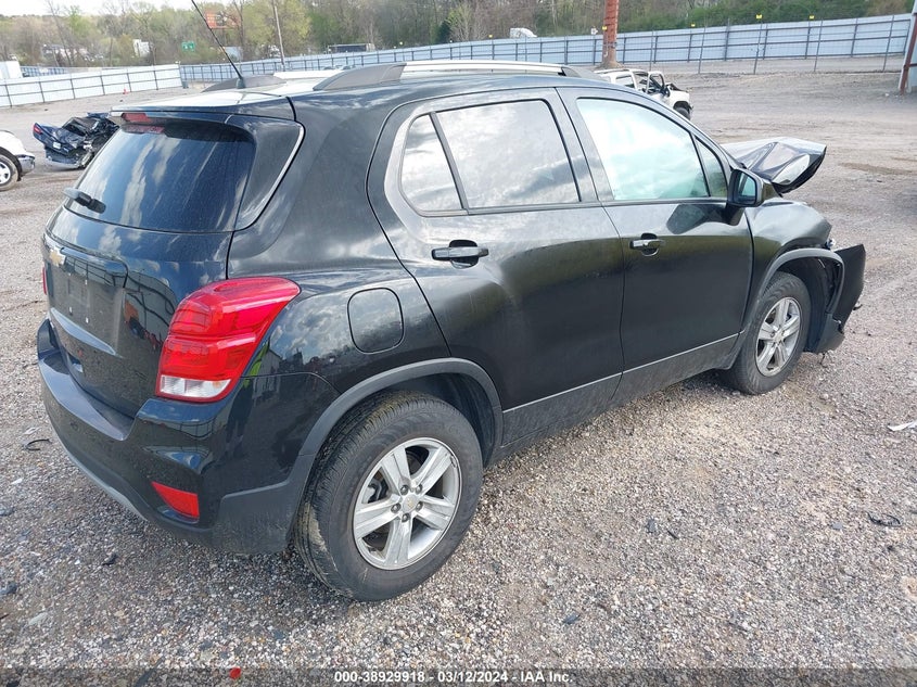 VIN KL7CJPSM9NB517129 2022 CHEVROLET TRAX AWD LT