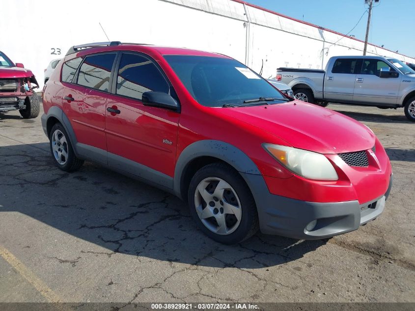 2003 Pontiac Vibe VIN: 5Y2SL62823Z416542 Lot: 38929921