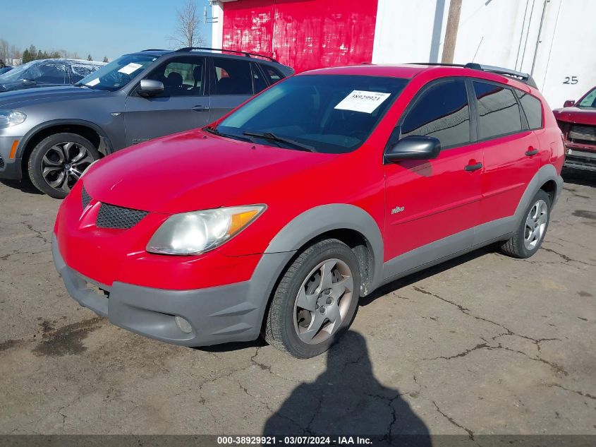 2003 Pontiac Vibe VIN: 5Y2SL62823Z416542 Lot: 38929921