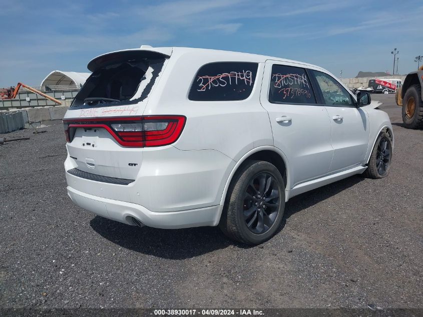 2021 Dodge Durango Gt Plus Rwd VIN: 1C4RDHDG8MC633979 Lot: 38930017