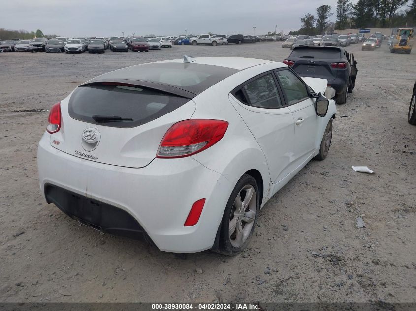 2012 Hyundai Veloster Base W/Gray VIN: KMHTC6AD8CU029117 Lot: 38930084