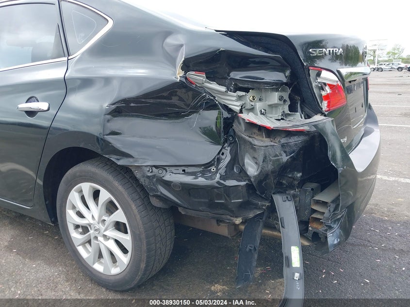 2018 Nissan Sentra Sv VIN: 3N1AB7AP8JY306232 Lot: 38930150