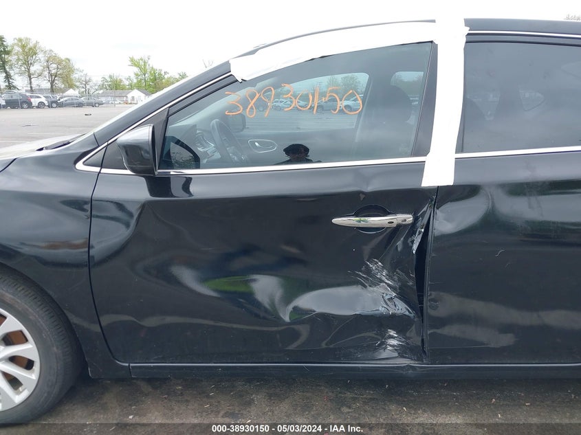 2018 Nissan Sentra Sv VIN: 3N1AB7AP8JY306232 Lot: 38930150