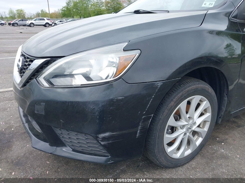 2018 Nissan Sentra Sv VIN: 3N1AB7AP8JY306232 Lot: 38930150