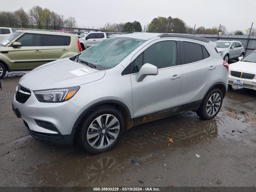 VIN KL4CJASM2NB533585 2022 BUICK ENCORE FWD PREFERRED