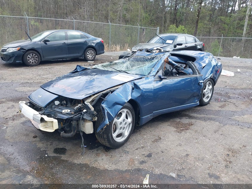 1992 Nissan 300Zx VIN: JN1RZ24H4NX522205 Lot: 38930257