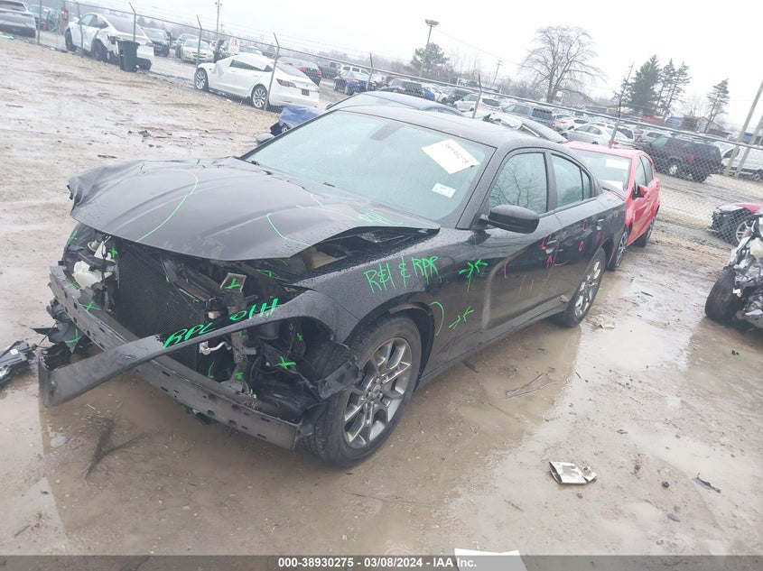 VIN 2C3CDXJG8HH557546 2017 DODGE CHARGER SXT