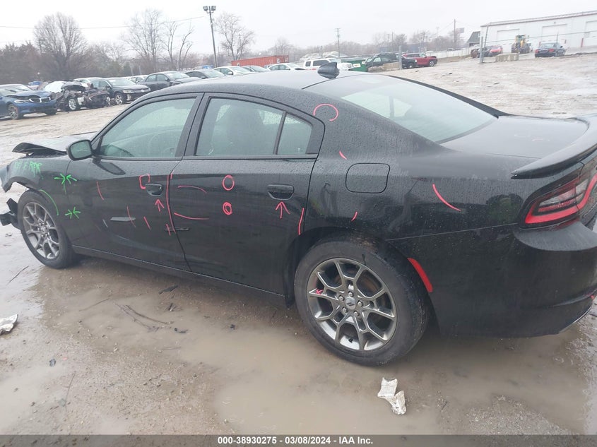 VIN 2C3CDXJG8HH557546 2017 DODGE CHARGER SXT