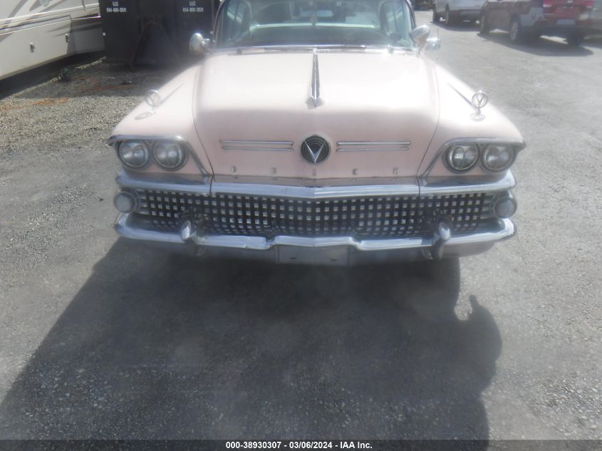 BUICK SUPER 1958. Lot# 38930307. VIN 5E1036650. Photo 1