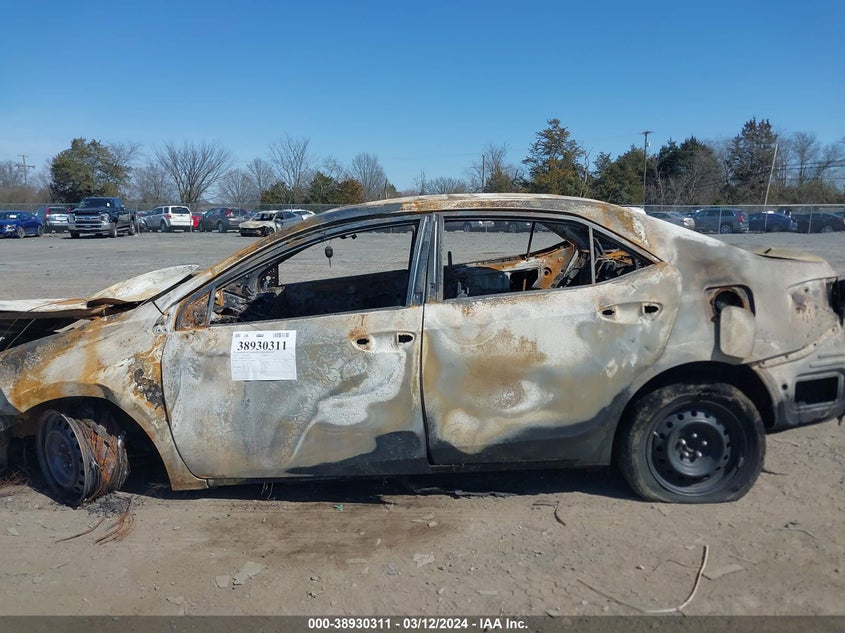 2019 TOYOTA COROLLA LE - 2T1BURHE3KC153126