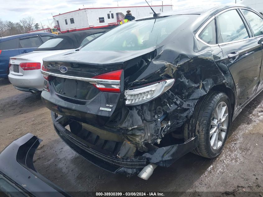 2017 FORD FUSION SE - 3FA6P0HD0HR177520